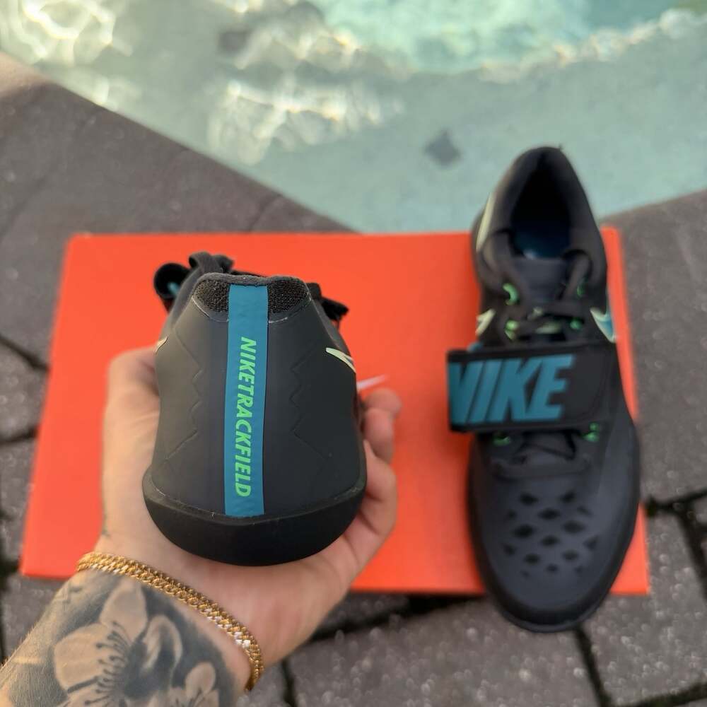 NIKE ZOOM RIVAL SD 2 THROWING SHOES HQ3487-001 SHOT PUT DISCUS TRACK MEN’S 4.5 - Picture 3 of 6